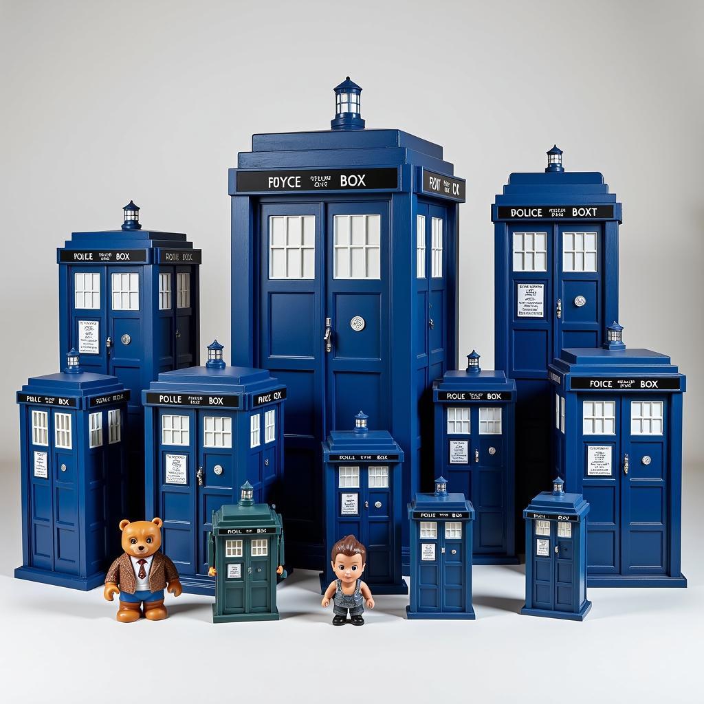 10th Doctor Tardis Toy Collection