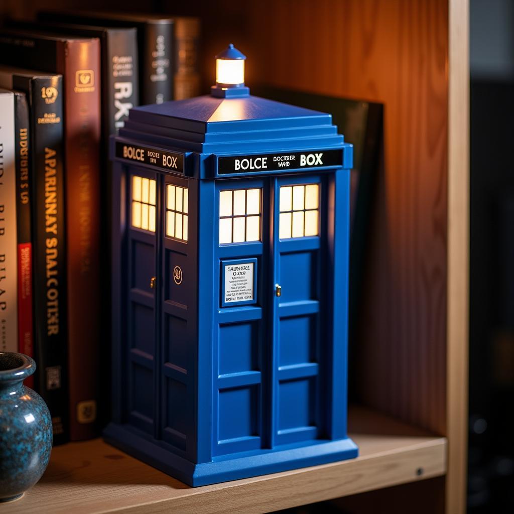 10th Doctor Tardis Toy Display