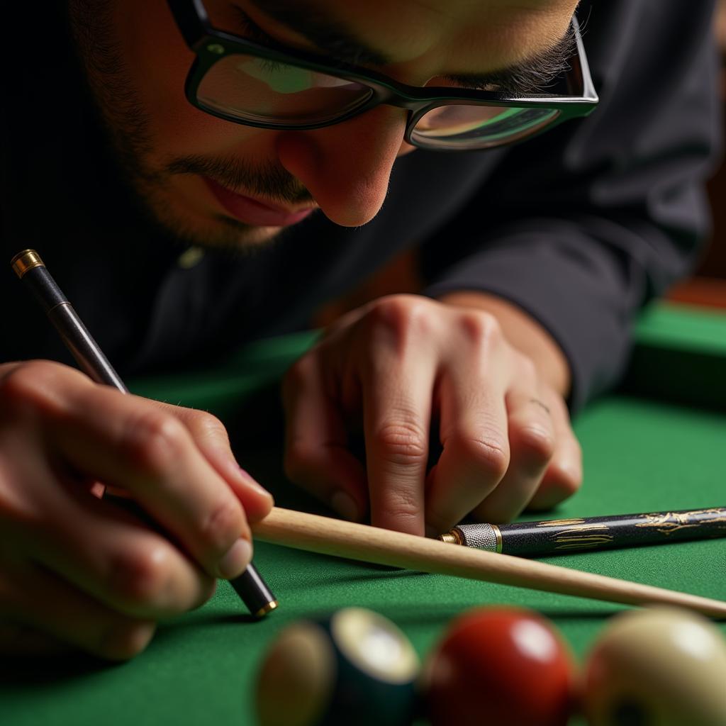 Adam Billiard Cues Craftsmanship