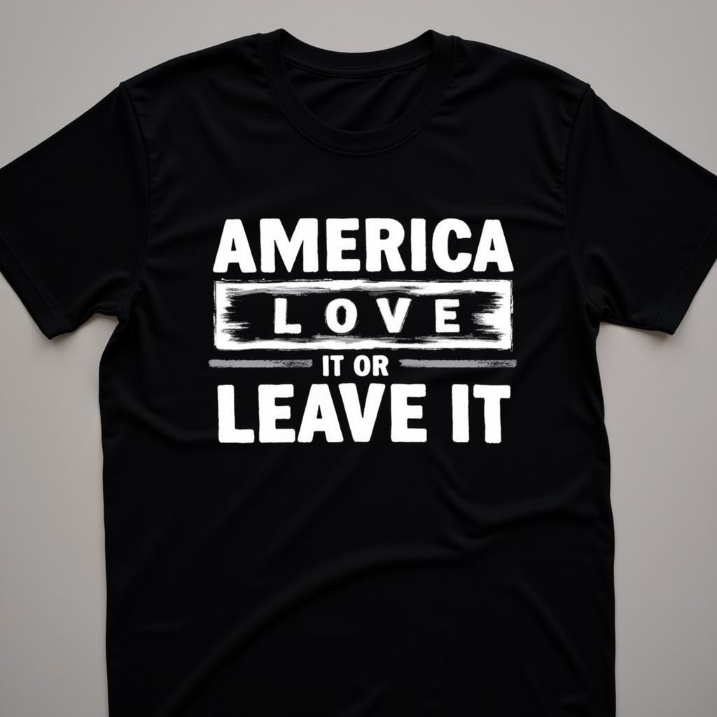 Chiếc áo "America Love It Or Leave It" - Biểu tượng văn hóa