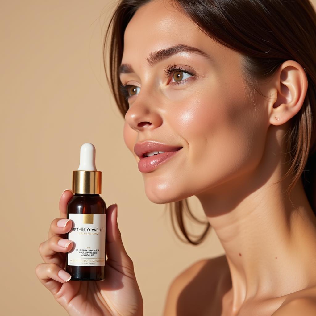 Lợi ích của ampoule chống lão hóa da