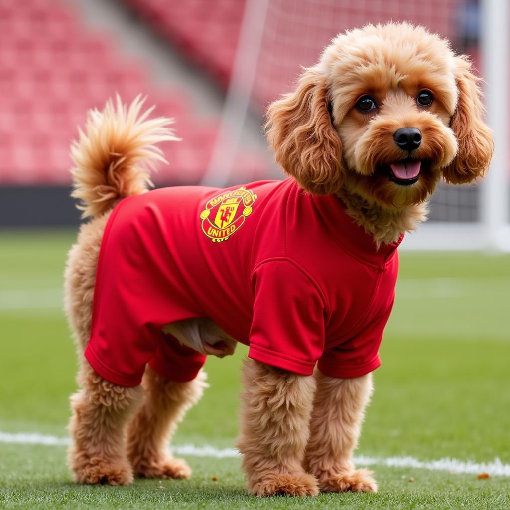 Manchester United Red Dog Shirt