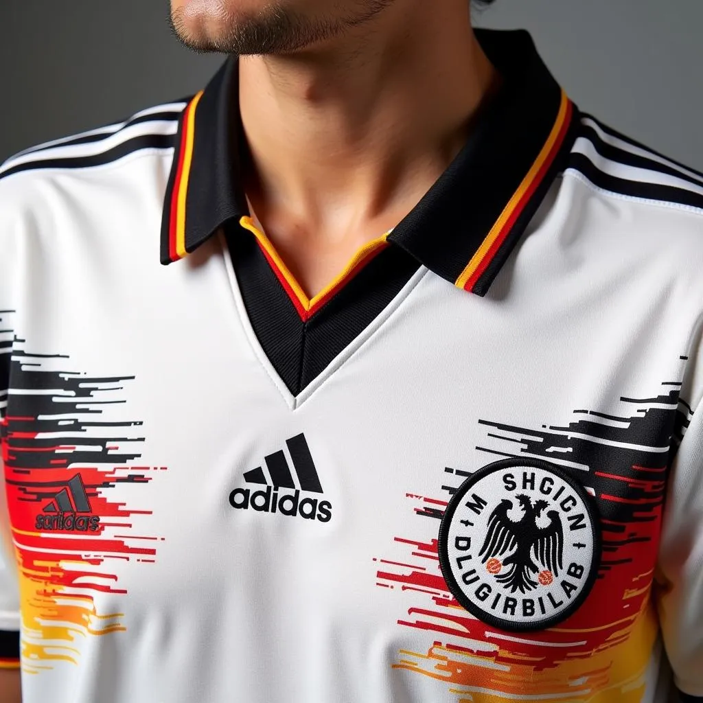 Germany 1996 jersey front view