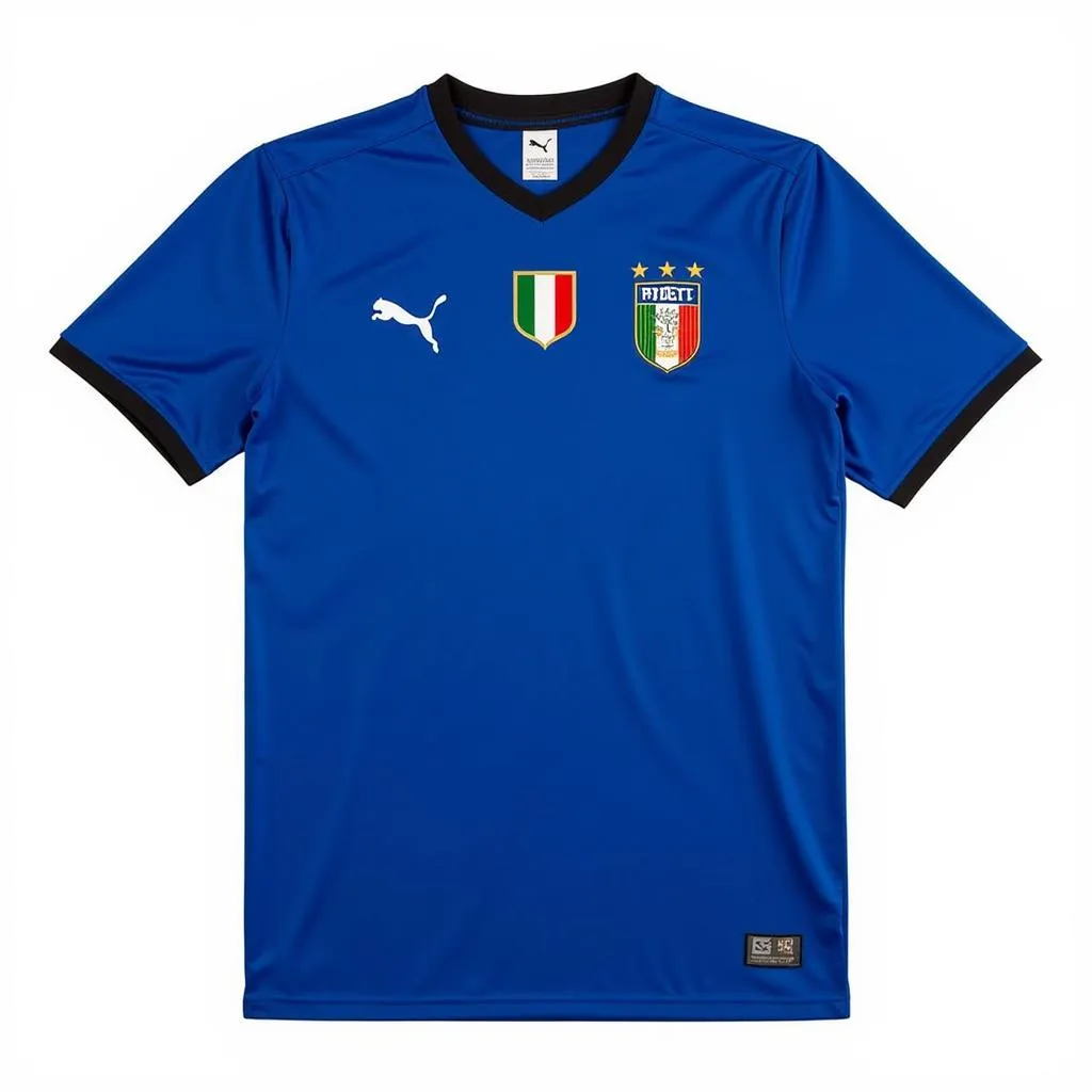 Mặt trước áo đấu Italy World Cup 2010