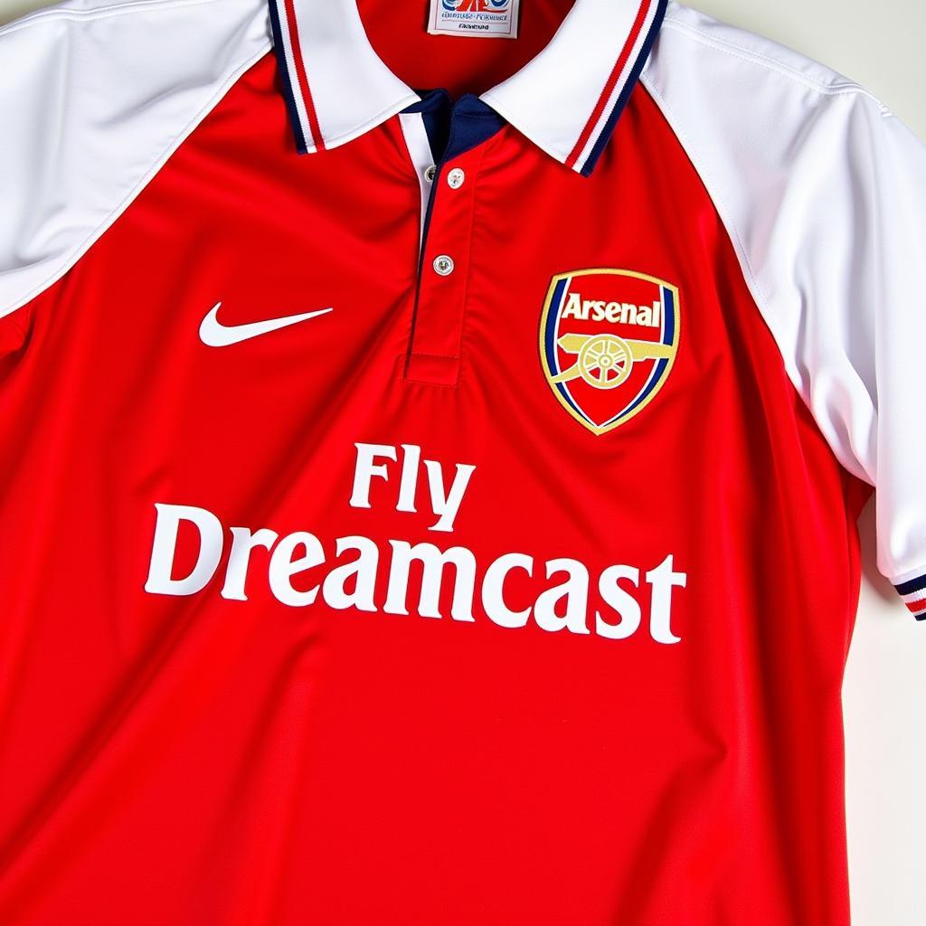 Áo đấu sân nhà Arsenal 1999/2000