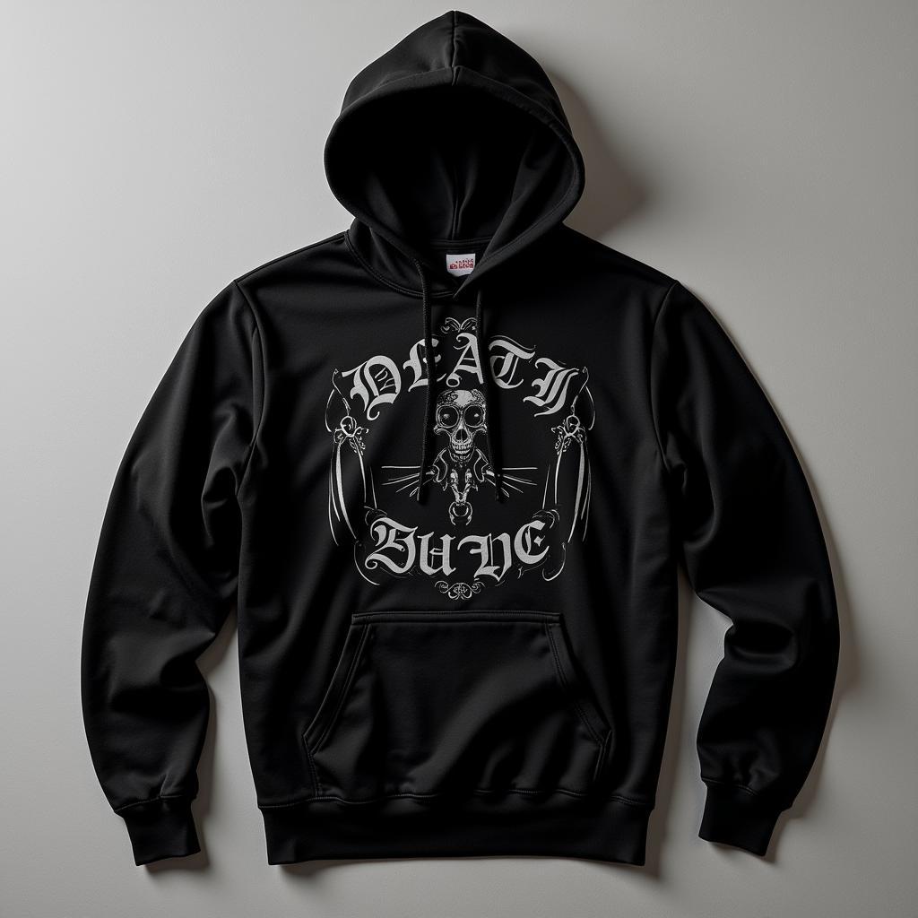 Áo hoodie Death In June màu đen