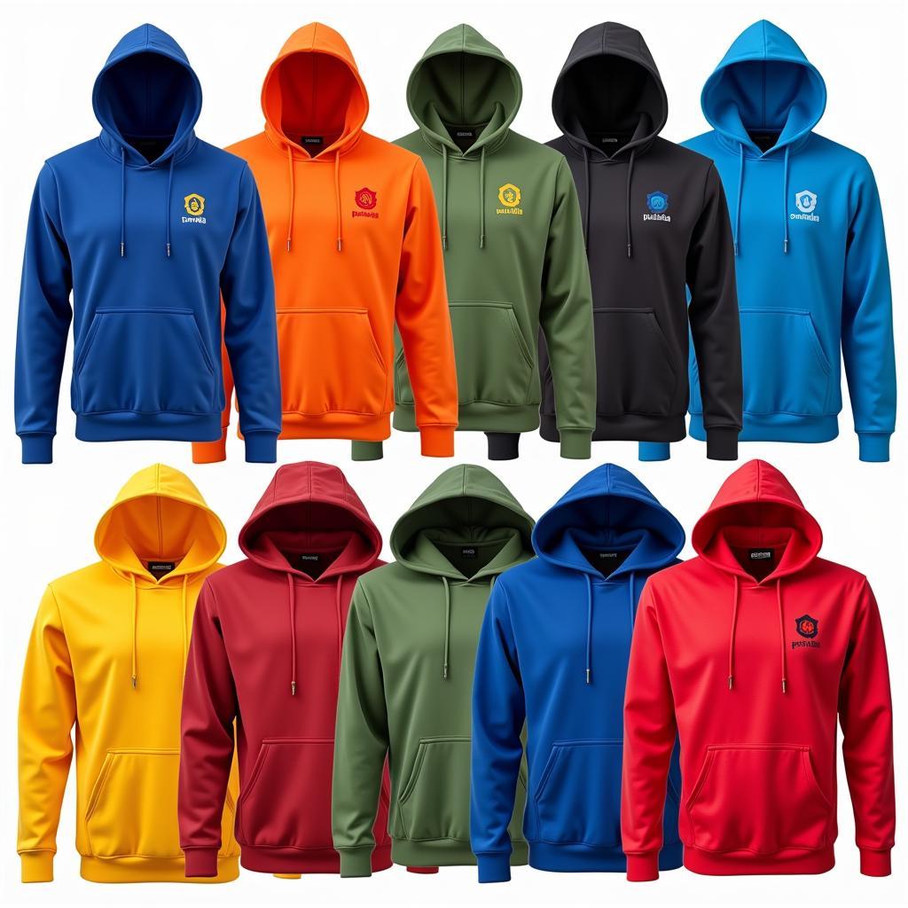 Áo Hoodie Punjab với nhiều màu sắc đa dạng