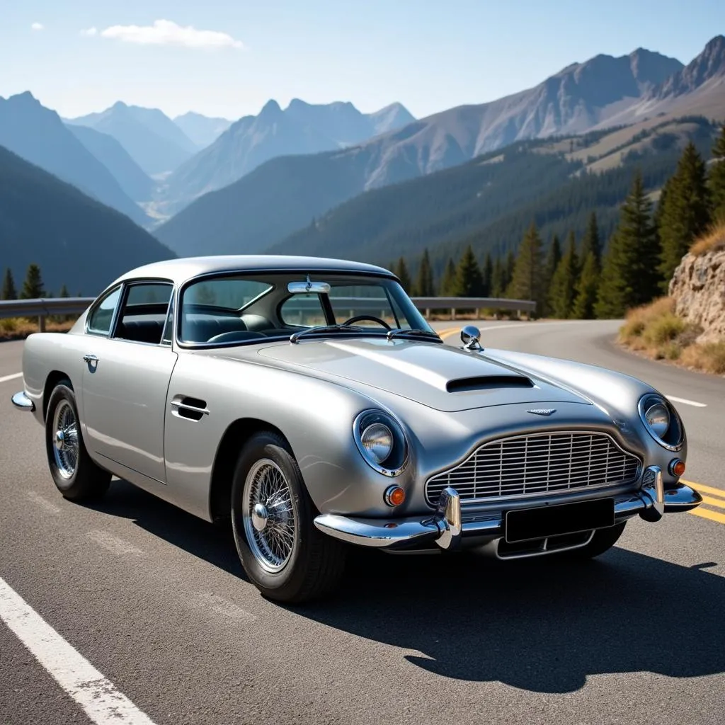 Aston Martin DB5 - Biểu tượng xe hơi của James Bond