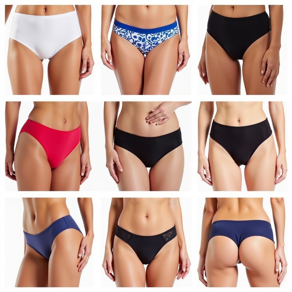 Các kiểu dáng Australian Knickers