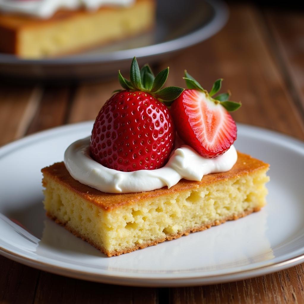 Delicious Kentish Strawberry Cake