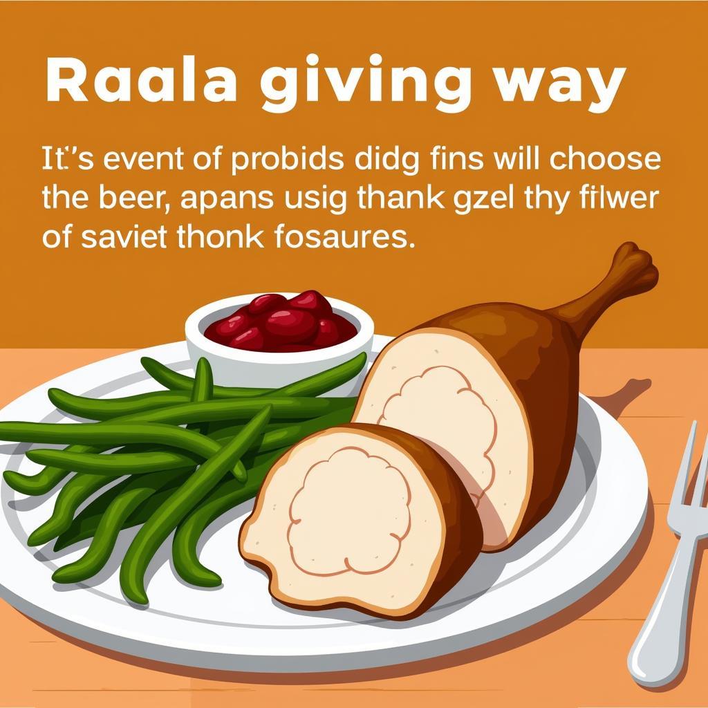 Bariatric-friendly Thanksgiving dinner