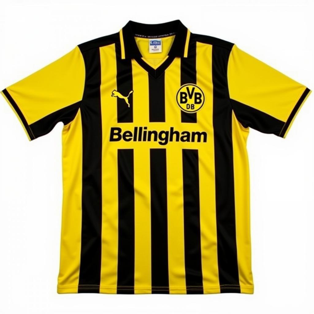 Áo đấu cổ điển của Bellingham Dortmund