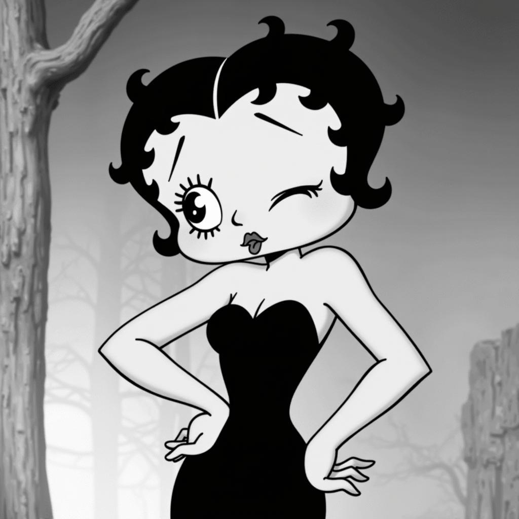 Hình ảnh Betty Boop trong phim hoạt hình