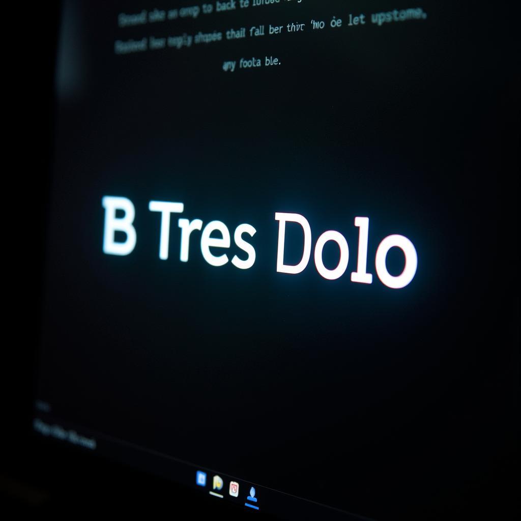 Bí ẩn "B Tres Dolo"