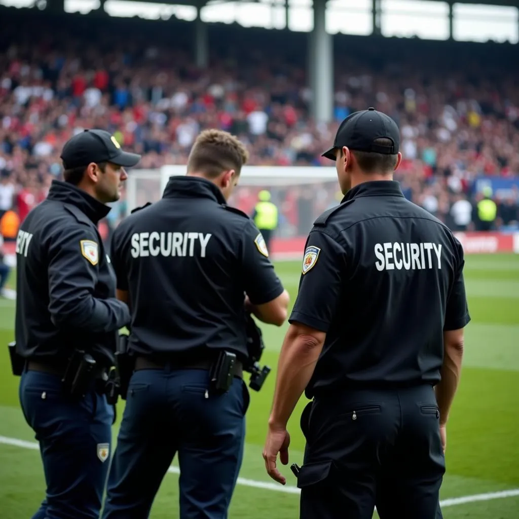 Security Measures at a Football Match