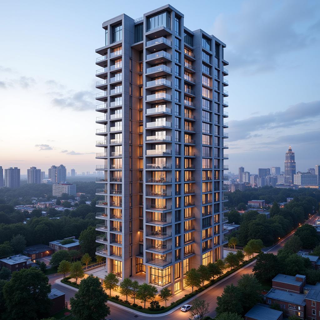 Big Six Towers Luxury Apartment Exterior