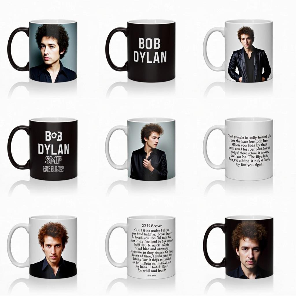 Bộ sưu tập cốc Bob Dylan