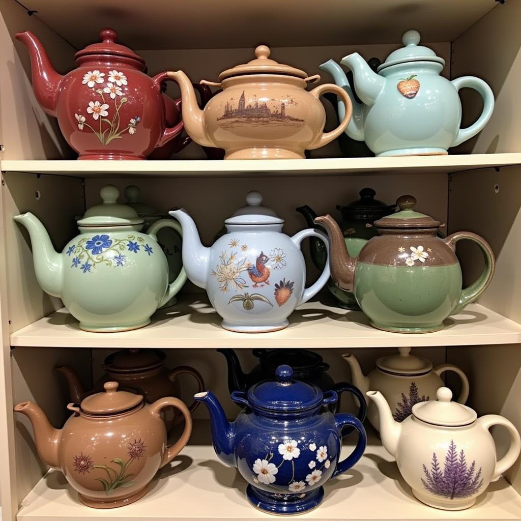 Bộ sưu tập ấm trà Carters Teapot Pottery