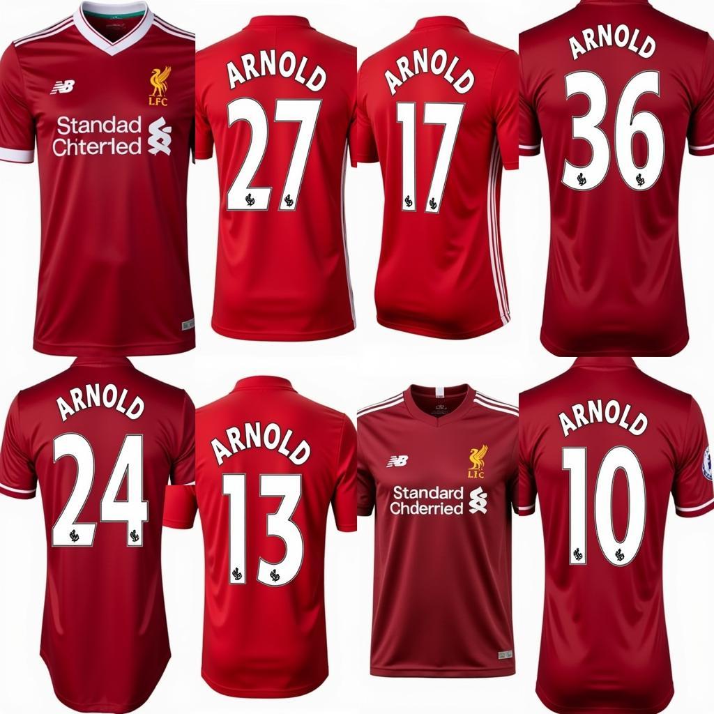 Bộ sưu tập áo Liverpool Alexander Arnold