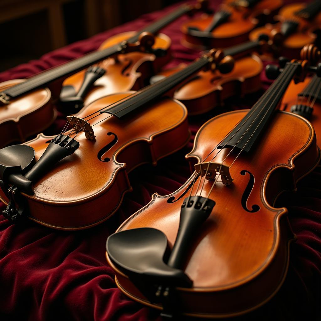 antique german violin collection