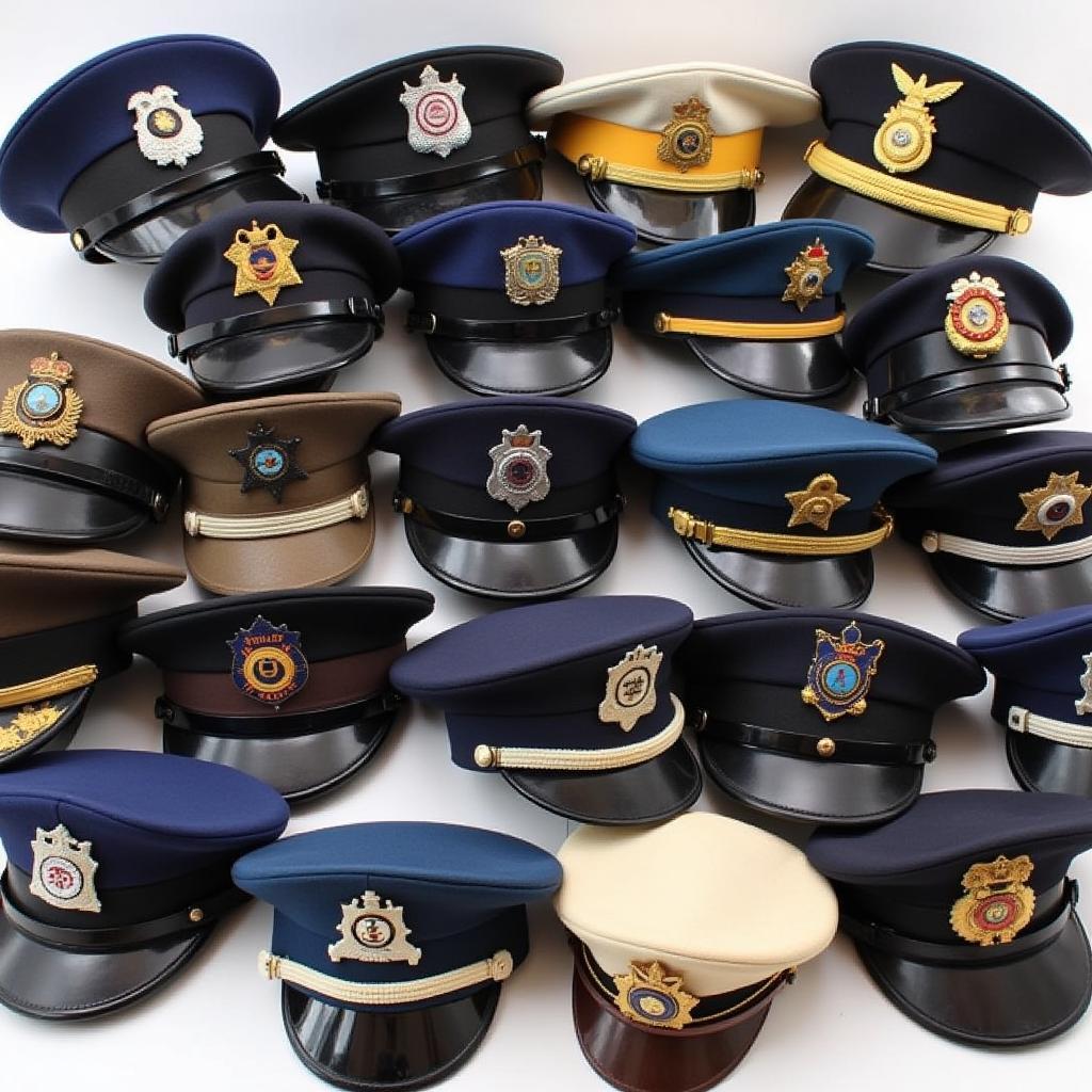 Bộ Sưu Tập Mũ Police Dress Hat