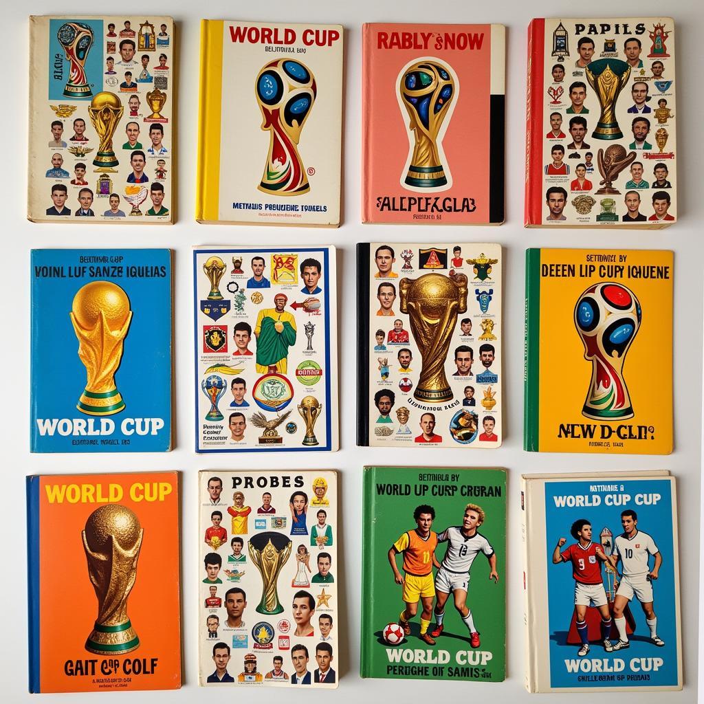 Bộ Sưu Tập Sticker World Cup Qua Các Năm