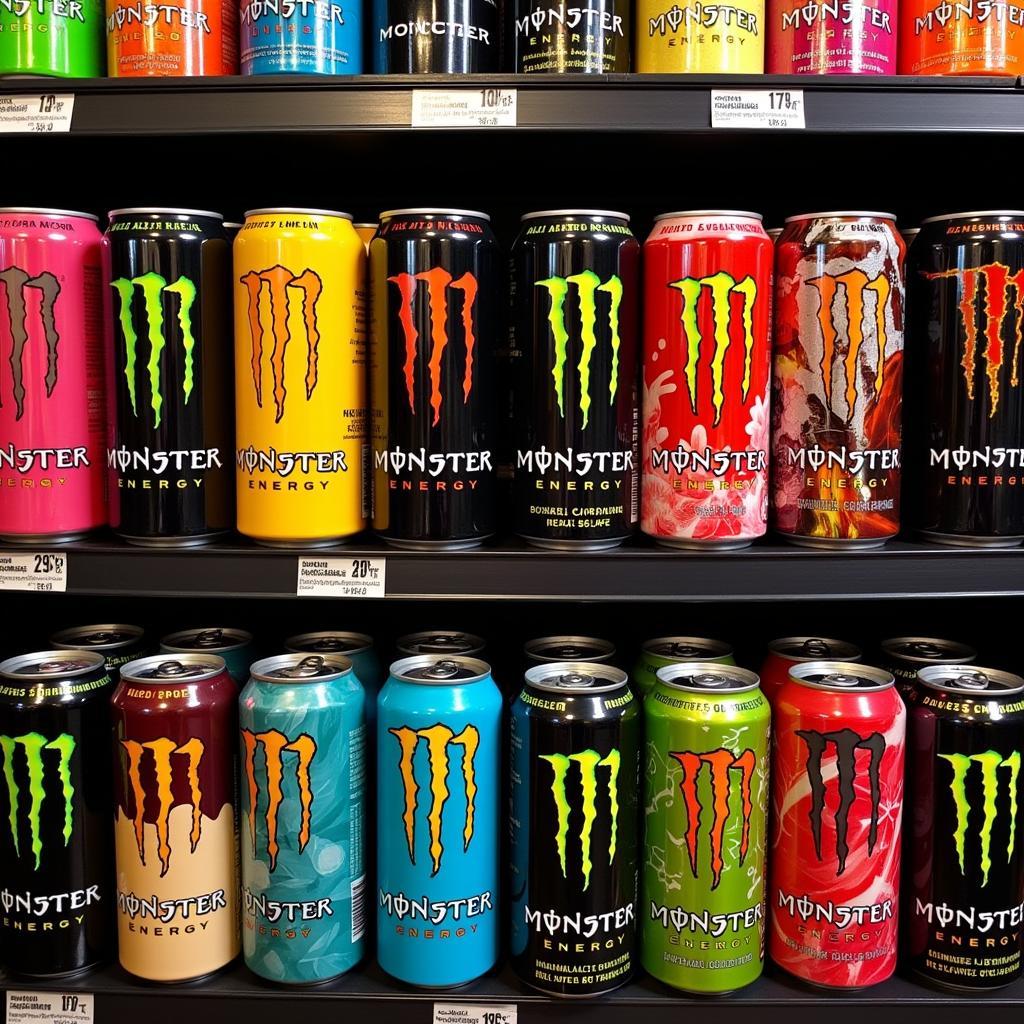 Bộ sưu tập thức uống Monster Energy