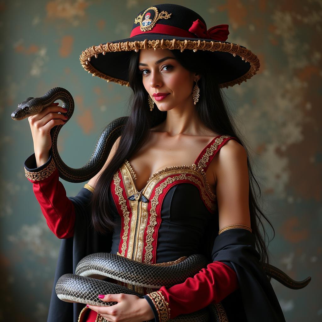 Cosplayer Hóa Thân Thành Boa Hancock