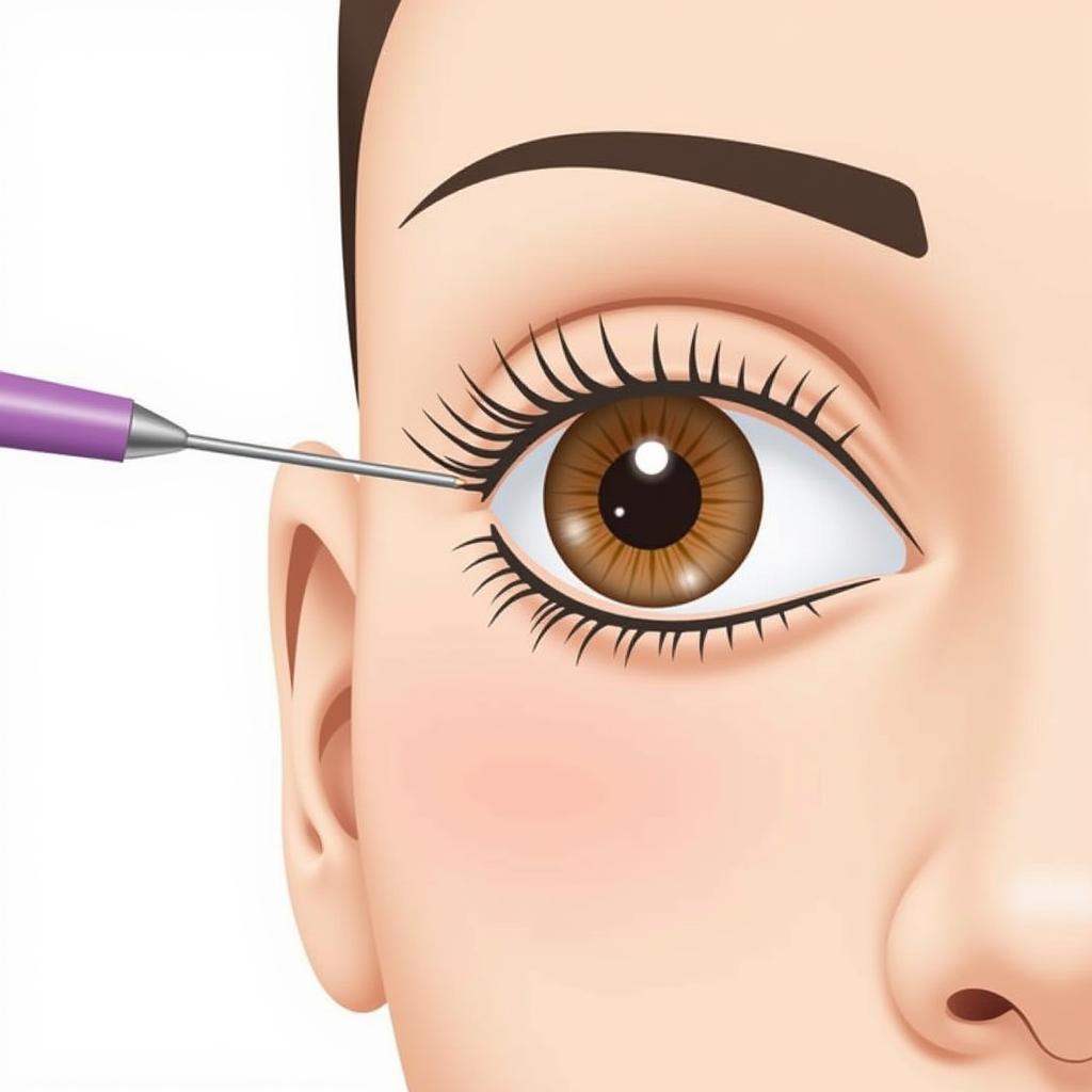 Tiêm Botox quanh mắt