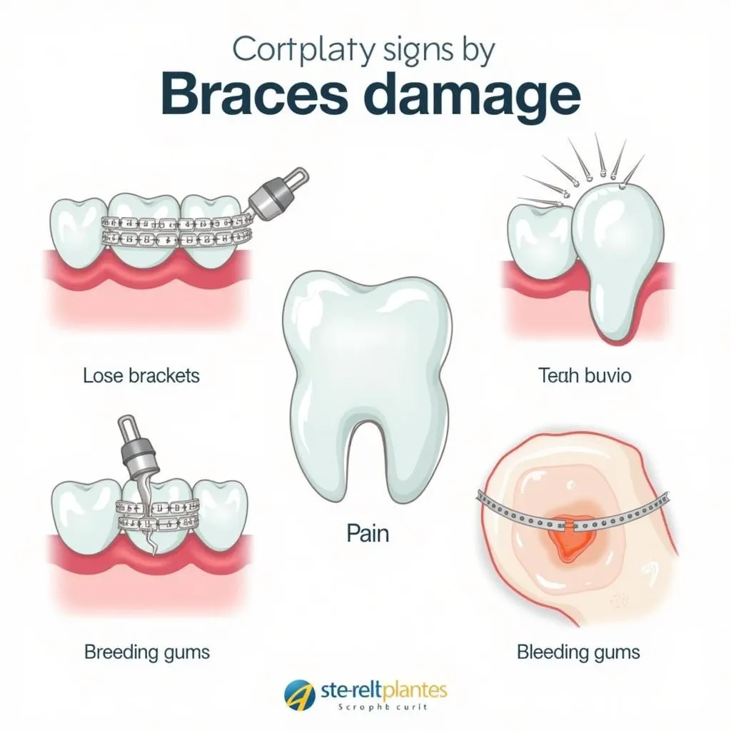 Symptoms of Braces Damage