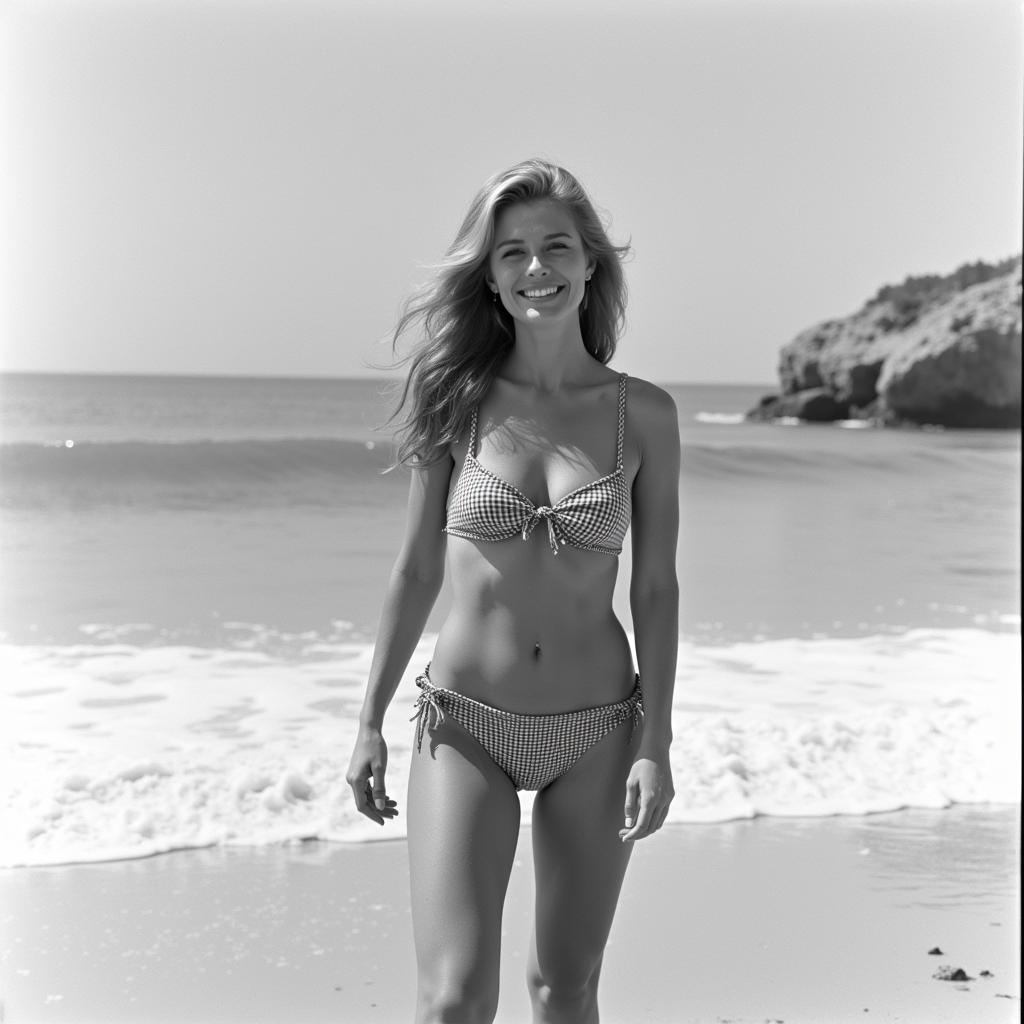 Brigitte Bardot diện bikini trong một cảnh phim