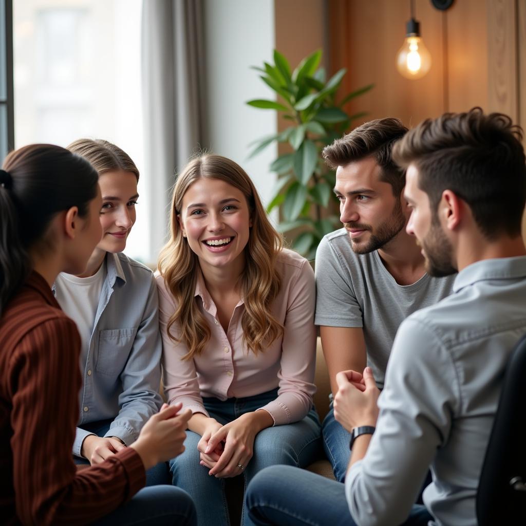 Parents and their child attending a family counseling session with a therapist