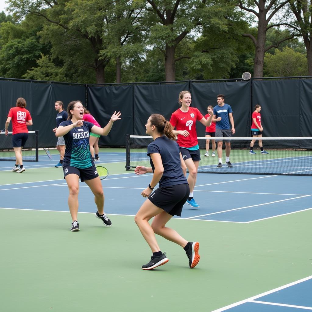 Teams competing in the GBWPL tournament