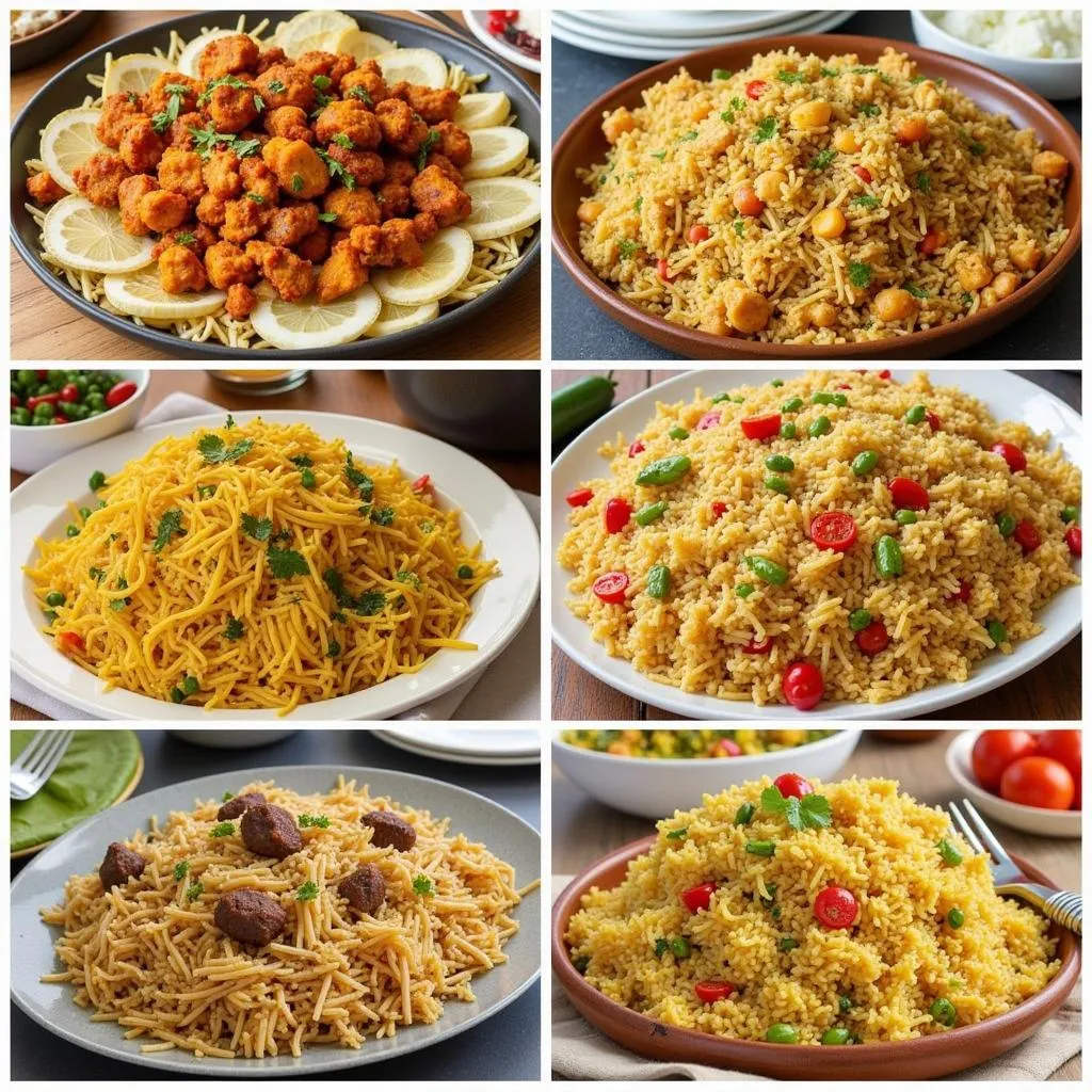 Các Loại Biryani Platter Khác Nhau