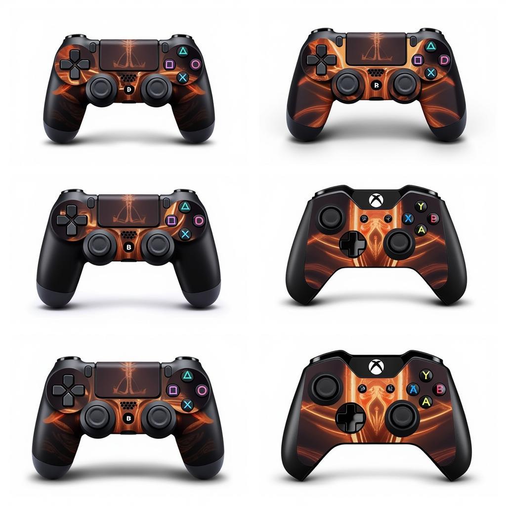 Các loại game controller skins cho tay cầm