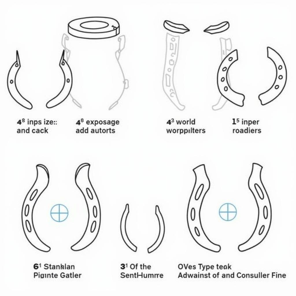 Different Horseshoes for Drill Technique