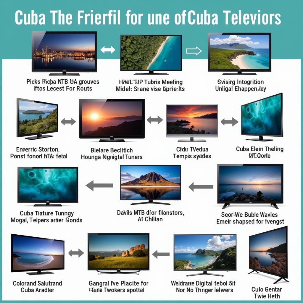 Các loại tivi phù hợp cho Cuba