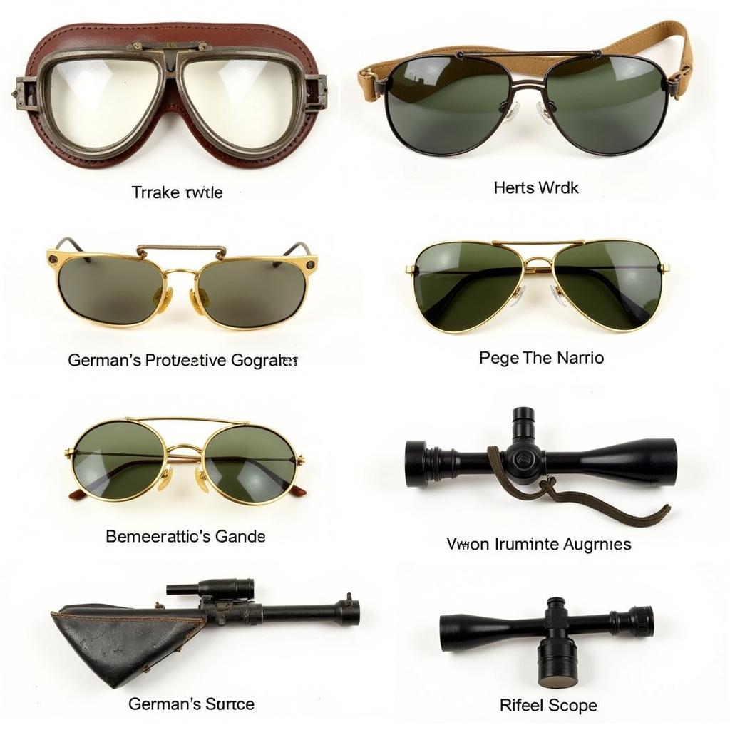 Các Loại WW2 German Glasses