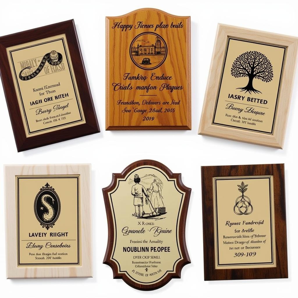 Các mẫu friendship plaque độc đáo và sang trọng