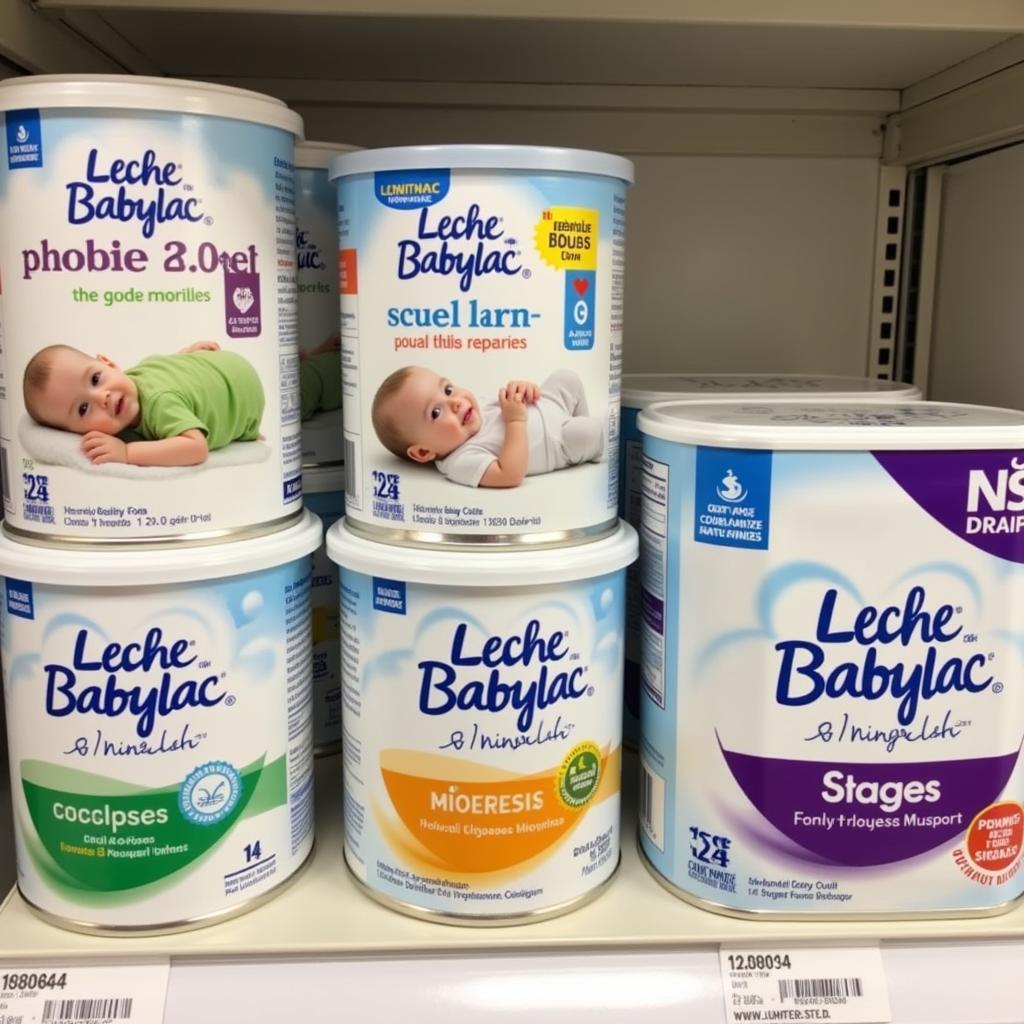 Các sản phẩm sữa Leche Babylac