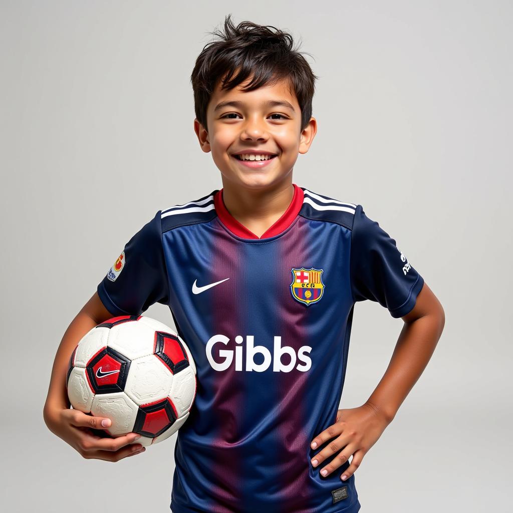 Cậu Bé Mặc Áo Gibbs Youth Jersey