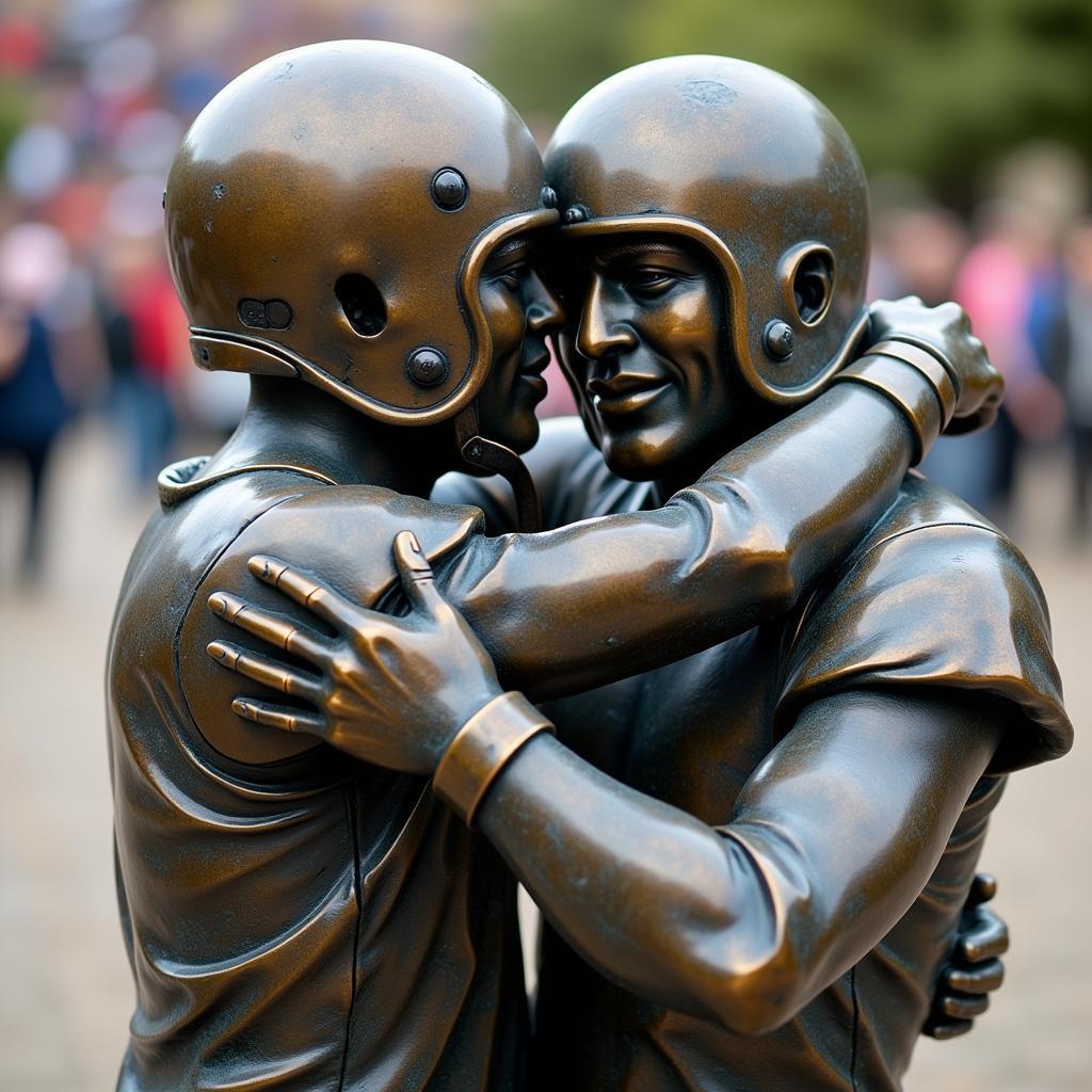 Bức tượng Hugging Sculpture