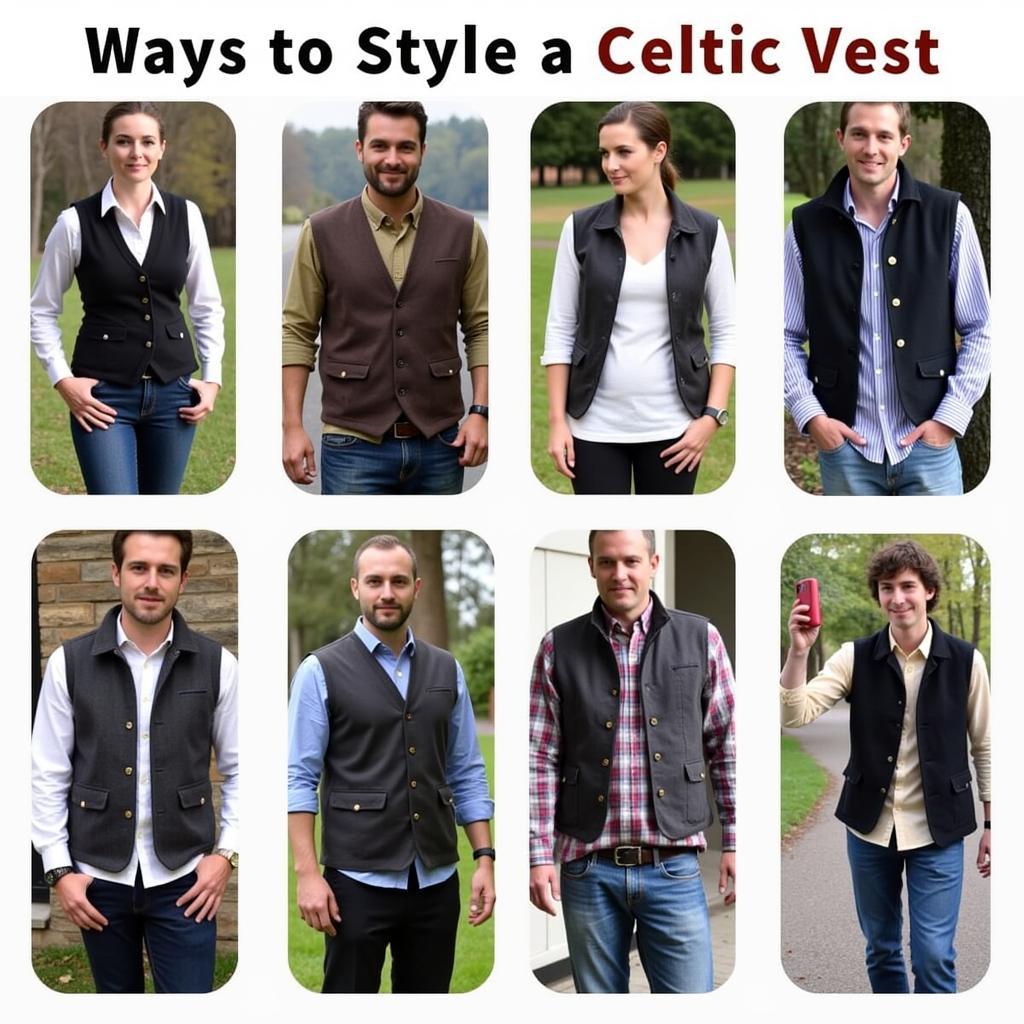 Phong Cách với Celtic Vest