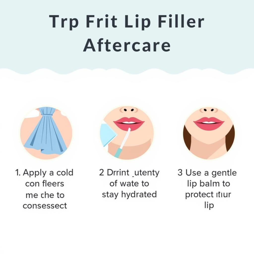 Lip Filler Aftercare for Middle-Aged Women