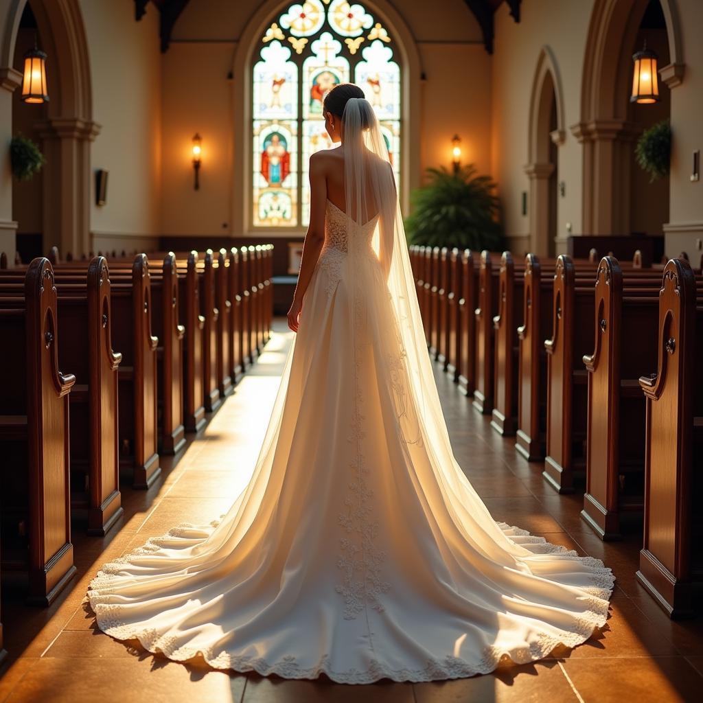 Chapel wedding dress ideas