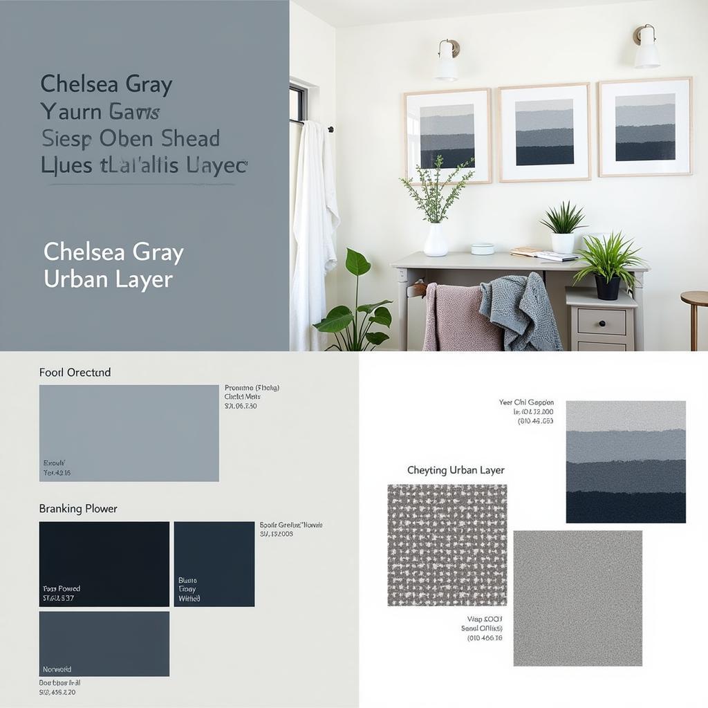 Bảng màu Chelsea Gray Urban Layer