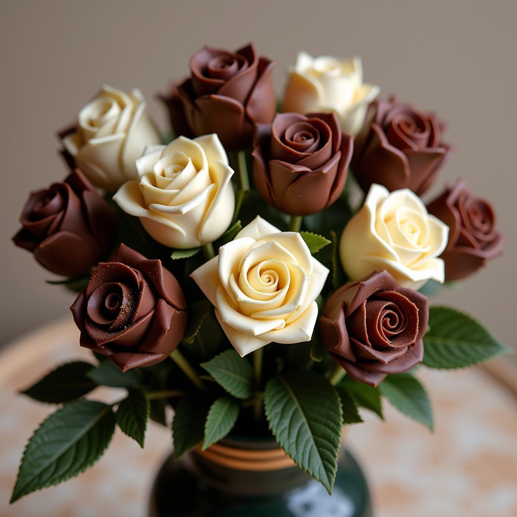 Valentine's Day Chocolate Roses Bouquet