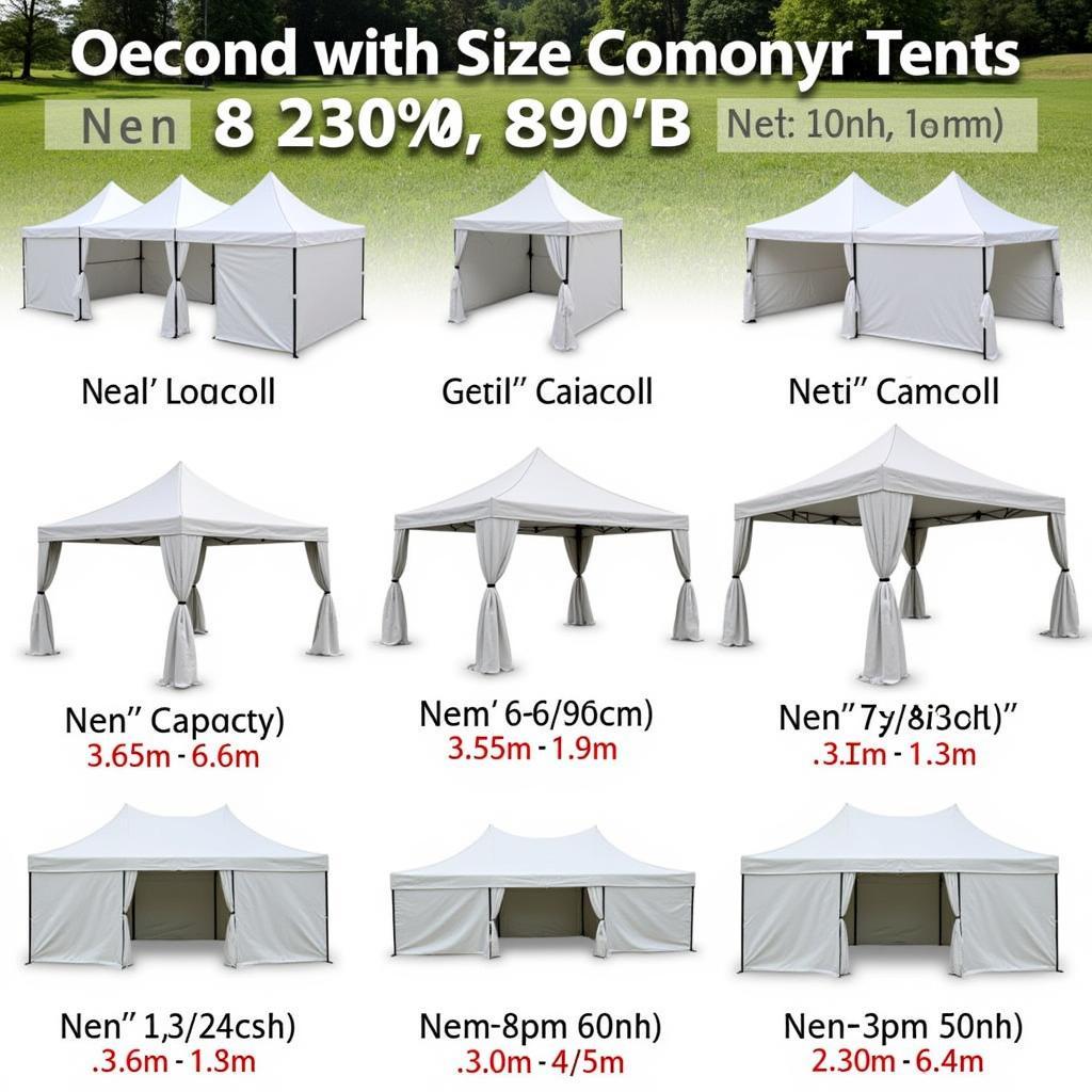 Choosing the Right Size Funeral Tent