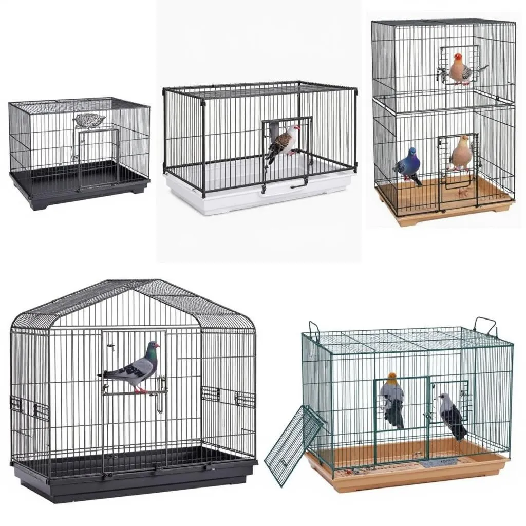 Choosing the right breeding cage for your pigeons