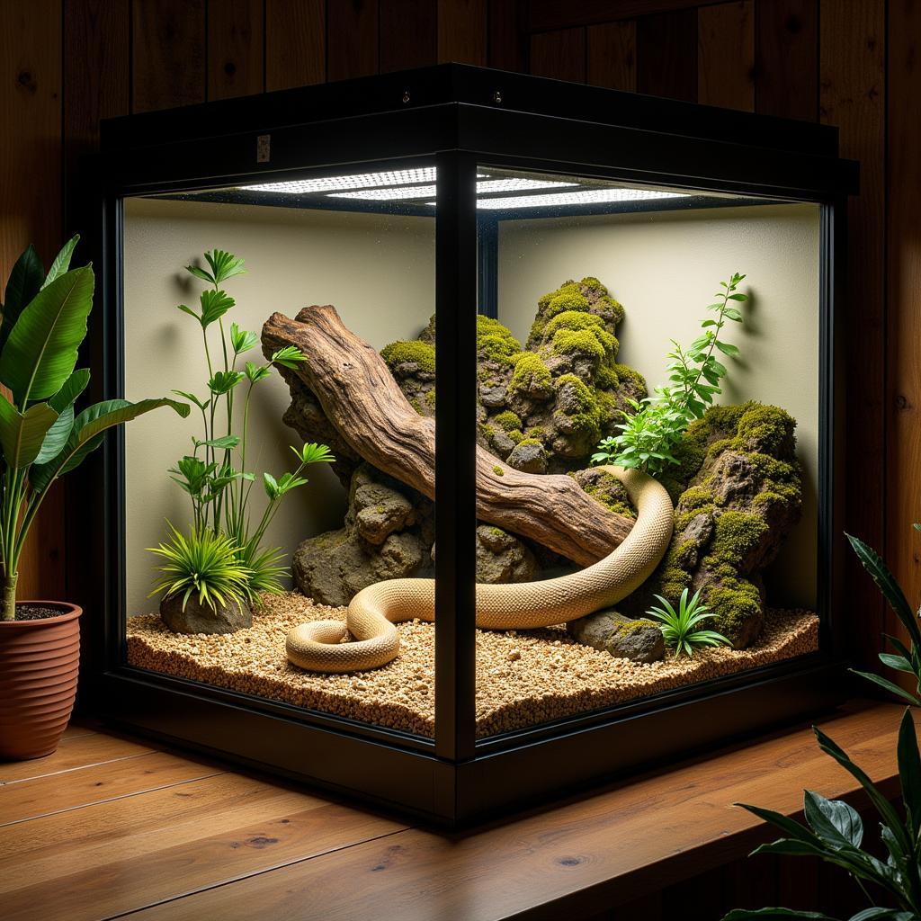 Suitable enclosure for Burmese pythons